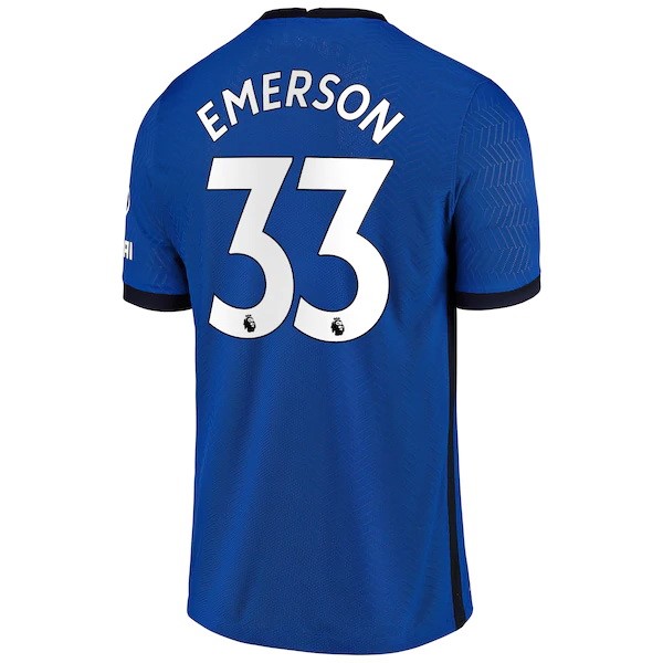 Trikot Chelsea NO.33 Emerson Heim 2020-21 Blau Fussballtrikots Günstig